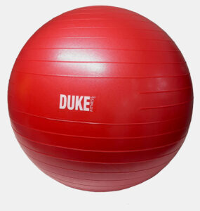 Duke Fitness® jumppapallo erilaisiin tasapaino- ja venyttelyharjoituksiin