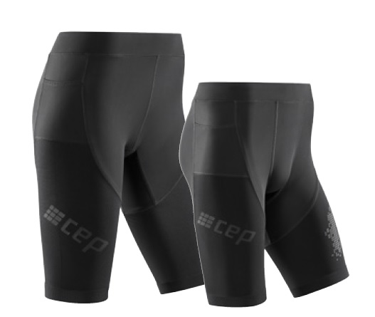CEP Run shorts 3.0 kompressioshortsit naisille ja miehille