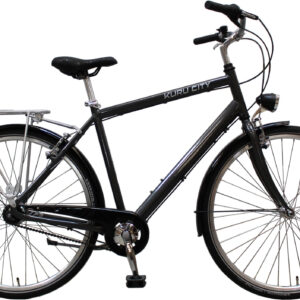 KURU CITY miesten hybrid polkupyörä jalkajarruilla on täydellisesti vausteltu monenlaiseen ajamiseen!
