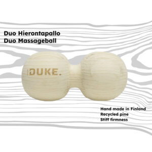 Nordic Duke® Wood Faskiapallo Duo on 100% kotimainen tuote